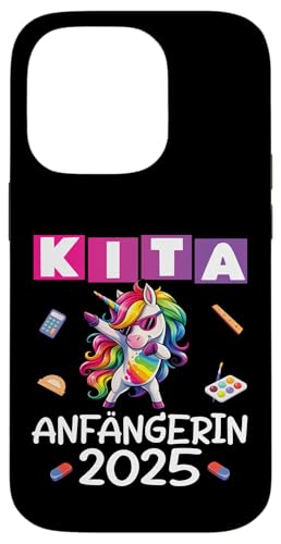 Kita Start Anfang Kinder Kindergartenkind 2025 Unicorn Hülle für iPhone 14 Pro Kita Start Anfang Kinder Kindergartenkind 2025 Unicorn Hülle für iPhone 14 Pro von Kindergarten Kindergartentüte Einhorn Mädchen