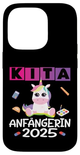 Kita Start Anfang Kinder Kindergartenkind 2025 Unicorn Hülle für iPhone 14 Pro Kita Start Anfang Kinder Kindergartenkind 2025 Unicorn Hülle für iPhone 14 Pro von Kindergarten Kindergartentüte Einhorn Mädchen