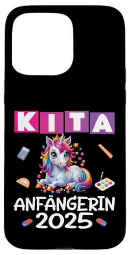 Kita Start Anfang Kinder Kindergartenkind 2025 Unicorn Hülle für iPhone 15 Pro Max Kita Start Anfang Kinder Kindergartenkind 2025 Unicorn Hülle für iPhone 15 Pro Max von Kindergarten Kindergartentüte Einhorn Mädchen