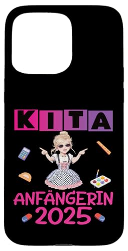 Kita Start Anfang Kinder Kindergartenkind 2025 Unicorn Hülle für iPhone 15 Pro Max Kita Start Anfang Kinder Kindergartenkind 2025 Unicorn Hülle für iPhone 15 Pro Max von Kindergarten Kindergartentüte Einhorn Mädchen