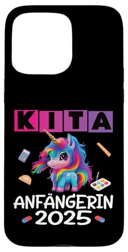 Kita Start Anfang Kinder Kindergartenkind 2025 Unicorn Hülle für iPhone 15 Pro Max Kita Start Anfang Kinder Kindergartenkind 2025 Unicorn Hülle für iPhone 15 Pro Max von Kindergarten Kindergartentüte Einhorn Mädchen