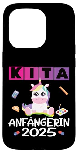 Kita Start Anfang Kinder Kindergartenkind 2025 Unicorn Hülle für iPhone 15 Pro Kita Start Anfang Kinder Kindergartenkind 2025 Unicorn Hülle für iPhone 15 Pro von Kindergarten Kindergartentüte Einhorn Mädchen