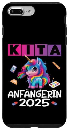 Kita Start Anfang Kinder Kindergartenkind 2025 Unicorn Hülle für iPhone 7 Plus/8 Plus Kita Start Anfang Kinder Kindergartenkind 2025 Unicorn Hülle für iPhone 7 Plus/8 Plus von Kindergarten Kindergartentüte Einhorn Mädchen