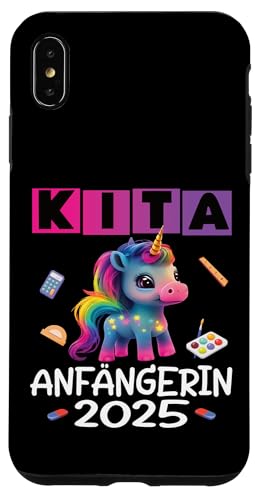 Kita Start Anfang Kinder Kindergartenkind 2025 Unicorn Hülle für iPhone XS Max Kita Start Anfang Kinder Kindergartenkind 2025 Unicorn Hülle für iPhone XS Max von Kindergarten Kindergartentüte Einhorn Mädchen