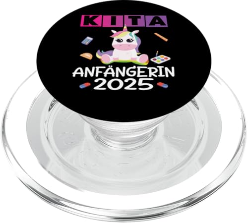 Kita Start Anfang Kinder Kindergartenkind 2025 Unicorn PopSockets PopGrip für MagSafe Kita Start Anfang Kinder Kindergartenkind 2025 Unicorn PopSockets PopGrip für MagSafe von Kindergarten Kindergartentüte Einhorn Mädchen