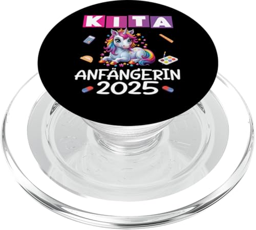 Kita Start Anfang Kinder Kindergartenkind 2025 Unicorn PopSockets PopGrip für MagSafe Kita Start Anfang Kinder Kindergartenkind 2025 Unicorn PopSockets PopGrip für MagSafe von Kindergarten Kindergartentüte Einhorn Mädchen