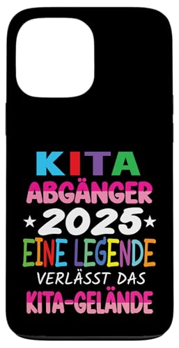 Kita Abgänger 2025 Eine Legende Verlässt Das Kita Gelände Hülle für iPhone 13 Pro Max Kita Abgänger 2025 Eine Legende Verlässt Das Kita Gelände Hülle für iPhone 13 Pro Max von Kindergarten Schultüte Geschenke für Mädchen Jungs