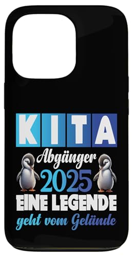 Kita Abgänger 2025 Eine Legende Verlässt Das Kita Gelände Hülle für iPhone 13 Pro von Kindergarten Schultüte Geschenke für Mädchen Jungs