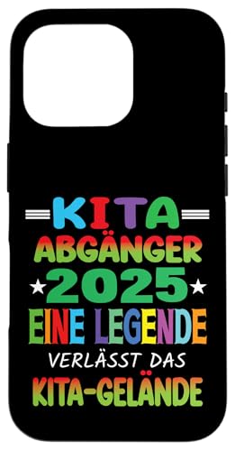 Kita Abgänger 2025 Eine Legende Verlässt Das Kita Gelände Hülle für iPhone 16 Pro Kita Abgänger 2025 Eine Legende Verlässt Das Kita Gelände Hülle für iPhone 16 Pro von Kindergarten Schultüte Geschenke für Mädchen Jungs