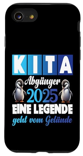 Kita Abgänger 2025 Eine Legende Verlässt Das Kita Gelände Hülle für iPhone SE (2020) / 7 / 8 von Kindergarten Schultüte Geschenke für Mädchen Jungs