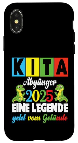 Kita Abgänger 2025 Eine Legende Verlässt Das Kita Gelände Hülle für iPhone X/XS Kita Abgänger 2025 Eine Legende Verlässt Das Kita Gelände Hülle für iPhone X/XS von Kindergarten Schultüte Geschenke für Mädchen Jungs