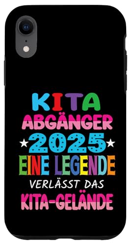 Kita Abgänger 2025 Eine Legende Verlässt Das Kita Gelände Hülle für iPhone XR Kita Abgänger 2025 Eine Legende Verlässt Das Kita Gelände Hülle für iPhone XR von Kindergarten Schultüte Geschenke für Mädchen Jungs