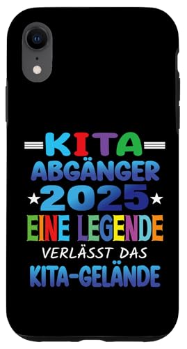 Kita Abgänger 2025 Eine Legende Verlässt Das Kita Gelände Hülle für iPhone XR Kita Abgänger 2025 Eine Legende Verlässt Das Kita Gelände Hülle für iPhone XR von Kindergarten Schultüte Geschenke für Mädchen Jungs