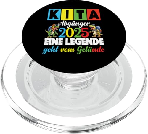 Kita Abgänger 2025 Eine Legende Verlässt Das Kita Gelände PopSockets PopGrip für MagSafe Kita Abgänger 2025 Eine Legende Verlässt Das Kita Gelände PopSockets PopGrip für MagSafe von Kindergarten Schultüte Geschenke für Mädchen Jungs