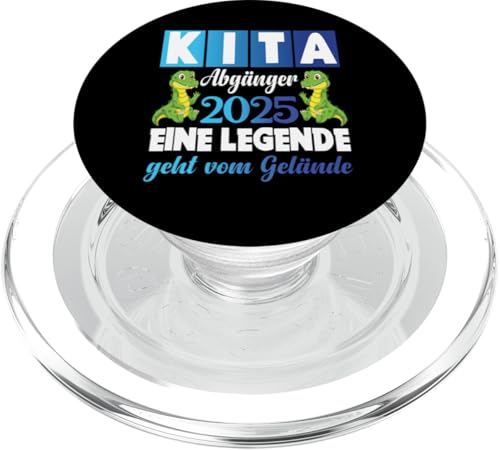 Kita Abgänger 2025 Eine Legende Verlässt Das Kita Gelände PopSockets PopGrip für MagSafe Kita Abgänger 2025 Eine Legende Verlässt Das Kita Gelände PopSockets PopGrip für MagSafe von Kindergarten Schultüte Geschenke für Mädchen Jungs