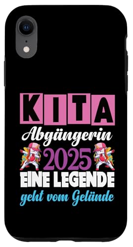 Kita Abgängerin 2025 Eine Legende Verlässt Das Kita Gelände Hülle für iPhone XR Kita Abgängerin 2025 Eine Legende Verlässt Das Kita Gelände Hülle für iPhone XR von Kindergarten Schultüte Geschenke für Mädchen Jungs