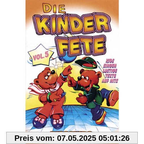 Die Kinderfete Vol.5 Discokids [Musikkassette] von Kinderlieder