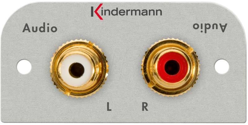 KMAS 7441-410 - Audio-Anschluss, 2 x Cinchbuchsen: KMAS 110 von Kindermann