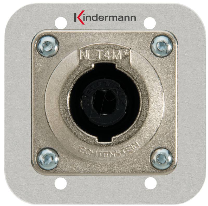 KMAS 7441-413 - Audio Speakon-Buchse 4-pol. Doppelblende von Kindermann