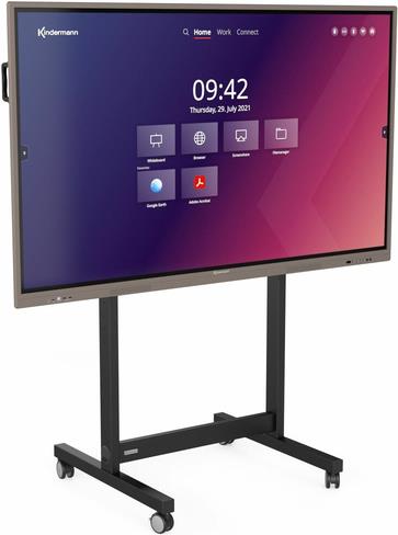 Kindermann 4004000200 TV-Halterung 2,18 m (86) Schwarz (4004000200) von Kindermann