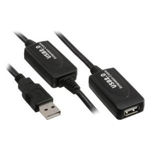 Kindermann 5771000115 - USB A - USB A - Männlich/weiblich - Gerade - Gerade - Schwarz (5771000115) von Kindermann