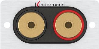 Kindermann 7444000414 Banane Aluminium Steckdose (7444000414) von Kindermann