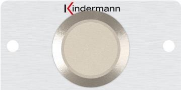 Kindermann 7444000441 Edelstahl Steckdose (7444000441) von Kindermann