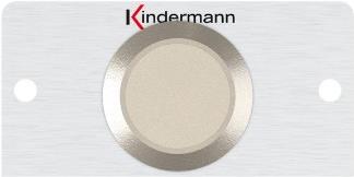 Kindermann 7444000443 Edelstahl Steckdose (7444000443) von Kindermann