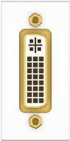 Kindermann 7464000502. Buchsen-Typ: DVI-I, Module Menge (max): 1 Modul(e). Produktfarbe: Weiß, Material: Kunststoff. Tiefe (min): 6 cm (7464000502) von Kindermann
