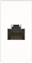 Kindermann 7464000523. Buchsen-Typ: RJ-45, Netzwerk-Kabel Kategorie: 6a, Module Menge (max): 1 Modul(e). Produktfarbe: Weiß, Material: Kunststoff. Tiefe (min): 6 cm (7464000523) von Kindermann