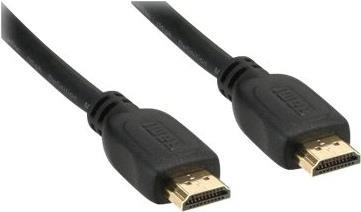 Kindermann - Highspeed HDMI mit Ethernetkabel - HDMI (M) bis HDMI (M) - 10,0m - Schwarz - geformt, 4K Unterst�tzung (5809002010) von Kindermann