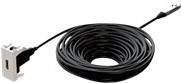 Kindermann Konnect flex 45 click - Highspeed - HDMI-Kabel mit Ethernet - 15,0m - Hybrid Kupfer/Kohlefaser - Active Optical Cable (AOC), Support von 4K 60 Hz (7464000715) von Kindermann