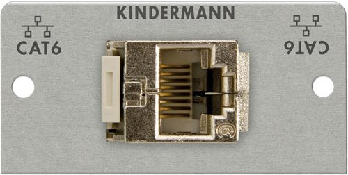 Kindermann - Modulares Faceplate-Snap-In - RJ-45 von Kindermann