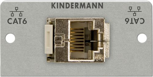 Kindermann - Modulares Faceplate-Snap-In - RJ-45 Kindermann - Modulares Faceplate-Snap-In - RJ-45 von Kindermann