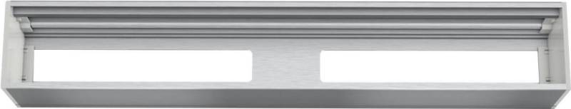 Kindermann Module Panel for 6 Plates - Steckdosengehäuse - oberflächenbündig montierbar - eloxiertes Aluminium (7449000300) von Kindermann