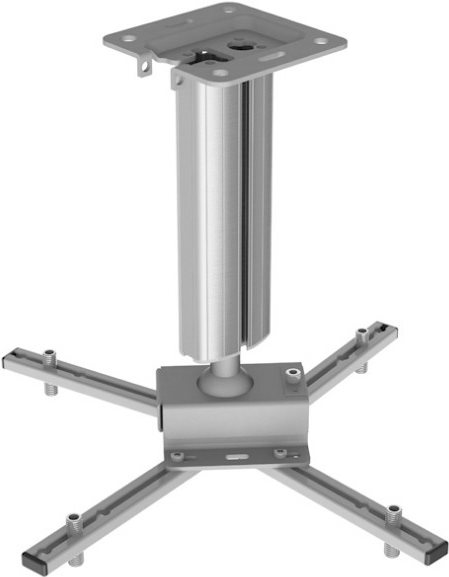 Kindermann Premium 30 - Klammer - für Projektor - Aluminium - weiß, RAL 9003 - Deckenmontage von Kindermann