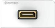Kindermann - Ultra High Speed - HDMI-Verlängerungskabel mit Ethernet - HDMI weiblich zu HDMI männlich - 10 m - Hybrid Kupfer/Kohlefaser - Active Optical Cable (AOC), Support von 4K 60 Hz (7456000710) von Kindermann