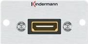 Kindermann - Ultra High Speed - HDMI-Verlängerungskabel mit Ethernet - HDMI weiblich zu HDMI männlich - 15 m - Hybrid Kupfer/Kohlefaser - Active Optical Cable (AOC), Support von 4K 60 Hz (7444000715) von Kindermann