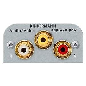 Kindermann Video/Audio E. 7441-430 54x54 mit Lötanschluss (7441000430) von Kindermann