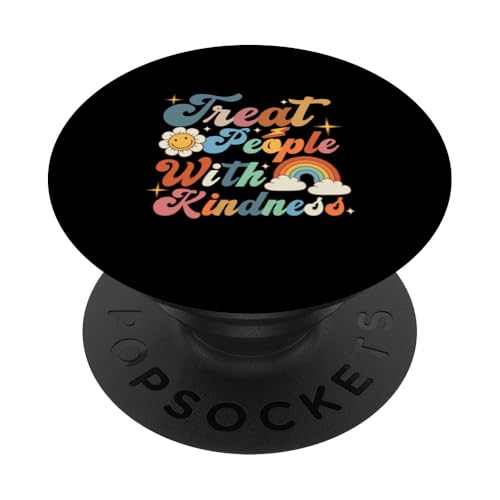 Treat People With Kindness PopSockets Klebender PopGrip von Kindness People Tee