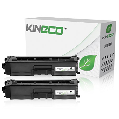 Kineco 2 Toner kompatibel für Brother TN-326 schwarz HL-L8250CDN DCP-8400 8450 CDN CDW HL-8250 8300 8350 CDN Series CDW CDWT MFC-8600 8650 8850 CDW von Kineco