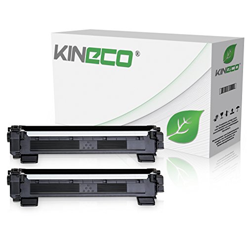 Kineco 2X Toner ersetzt TN1050 Doppelpack für Brother HL-1110 HL-1210W HL-1212W von Kineco