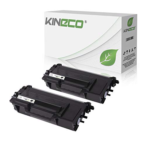 Kineco 2X Toner ersetzt TN3480 Doppelpack für Brother HL-L5100DN HL-L5100DNT von Kineco
