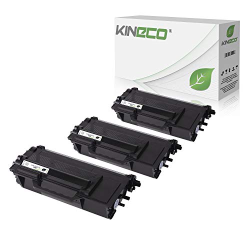 Kineco 3X Toner ersetzt TN3480 Multipack für Brother HL-L5100DN HL-L5100DNT von Kineco