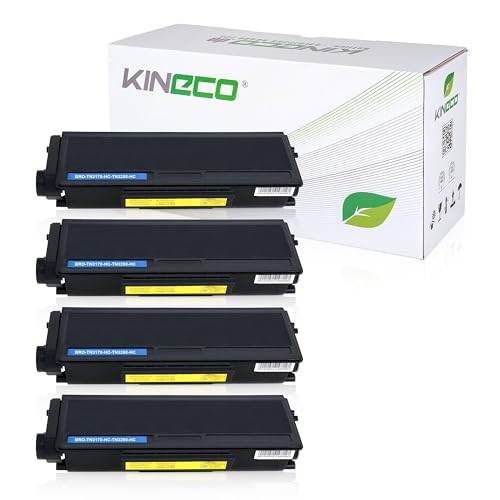 Kineco 4 Toner kompatibel für Brother TN-3170 DCP-8060 8065 DN HL-5200 5240 5250 5270 5280 DN DNLT L DN DNHY 2 TL MFC-8460 8670 8860 8870 DN N DW von Kineco