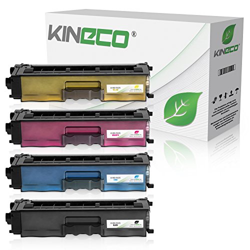 Kineco 4 Toner kompatibel für Brother TN-326 HL-L8250CDN DCP-8400 8450 CDN CDW HL-8250 8300 8350 CDN Series CDW CDWT MFC-8600 8650 8850 CDW von Kineco