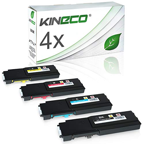Kineco 4 Toner kompatibel für Dell C2660DN, C2665DNF, C2600 Series - 593BBBM - Schwarz 3.000 Seiten, Color je 4.000 Seiten Kineco 4 Toner kompatibel für Dell C2660DN, C2665DNF, C2600 Series - 593BBBM - Schwarz 3.000 Seiten, Color je 4.000 Seiten von Kineco