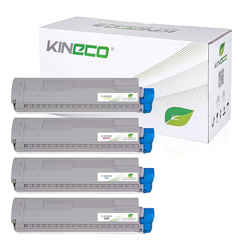 Kineco 4 Toner kompatibel für Oki MC853 MC870 MC873 DN DNCT DNV DNX Series von Kineco