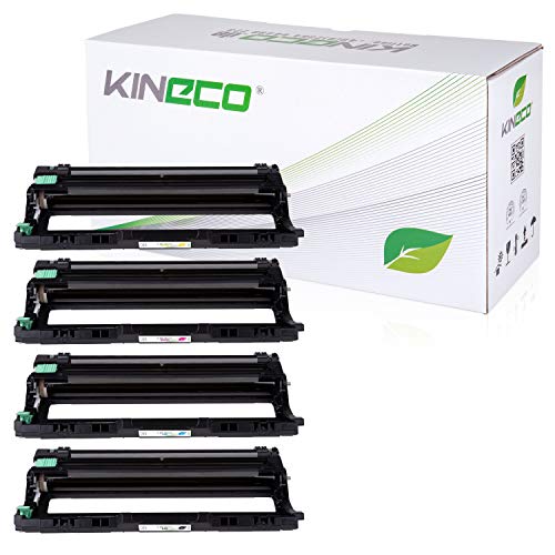 Kineco 4 Trommeln kompatibel für Brother DR241CL DR-241CL DCP-9020CDW HL-3140 CW 3170 3150 CDW CDN MFC-9130 CW 9140 CDN 9330 9340 CDW von Kineco