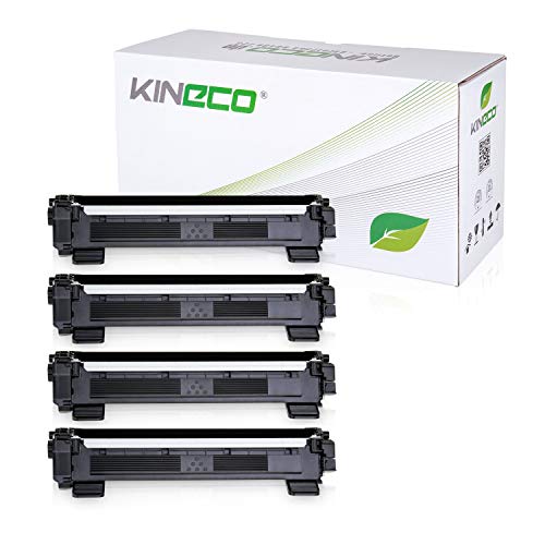 Kineco 4X Toner ersetzt TN1050 Multipack für Brother HL-1110 HL-1210W HL-1212W von Kineco